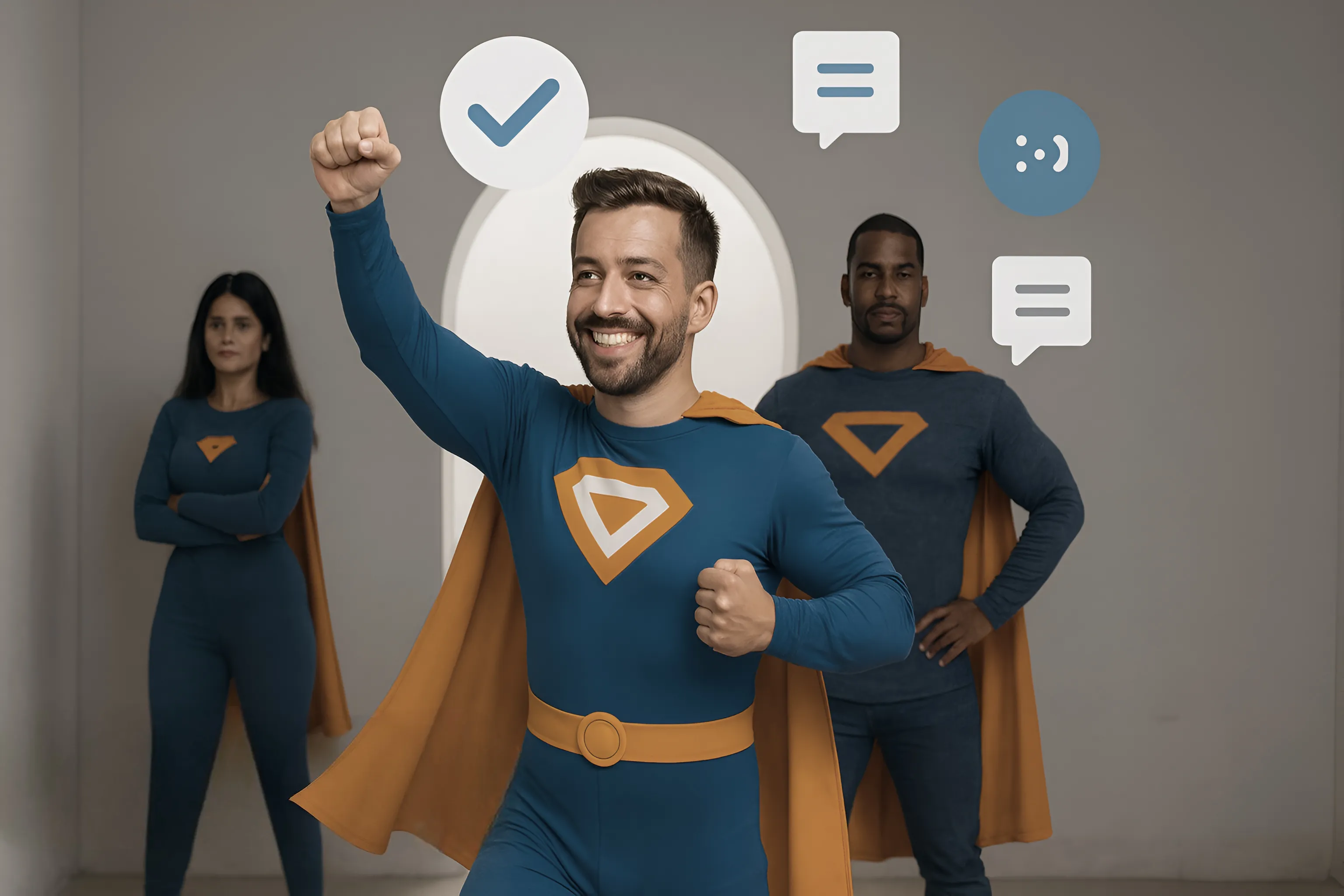 Superheld-werden-gegraut